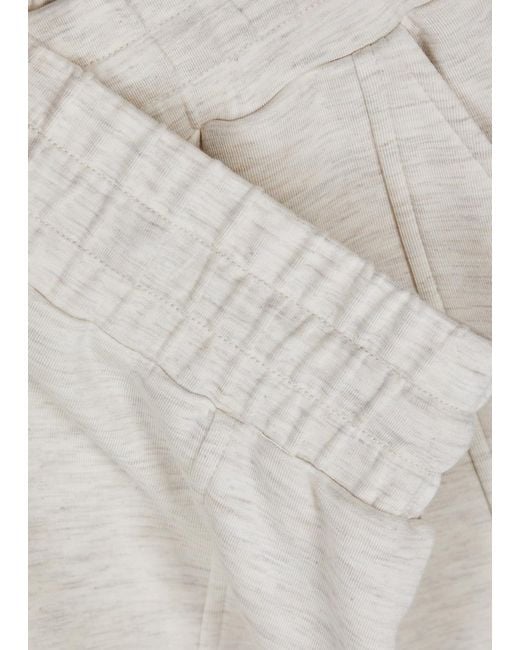 Varley White Alder Stretch-Jersey Shorts