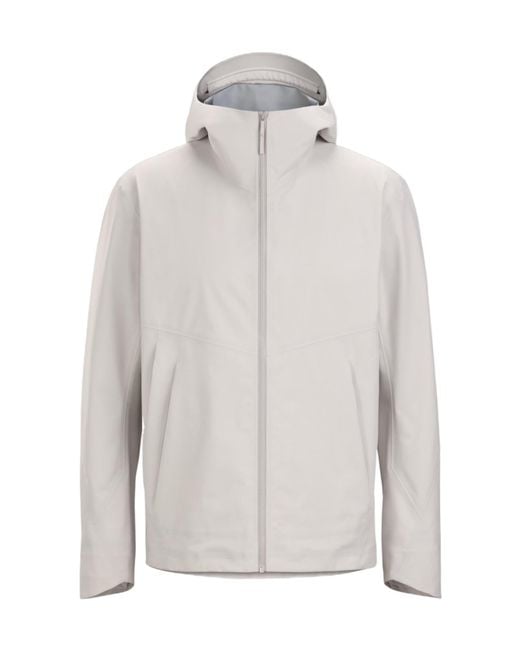 Veilance White Arris Zipped Jacket for men