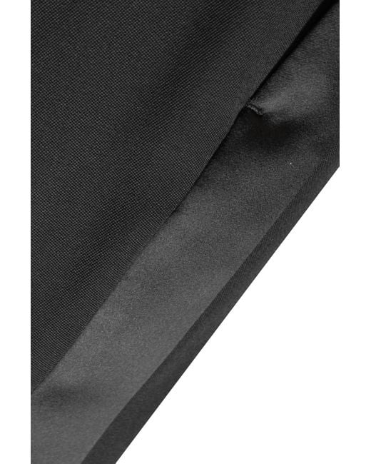 McQueen Black Straight-Leg Trousers for men