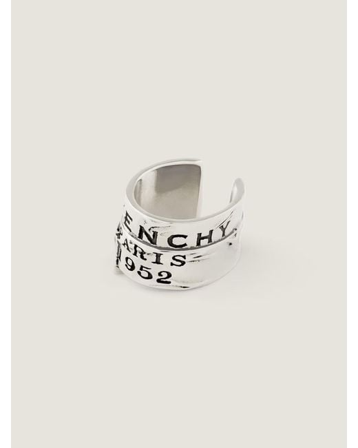 Givenchy White Paris 1952 Tape Earcuff