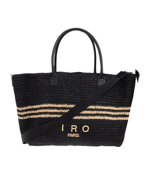 IRO Black Nancy Tote Bag
