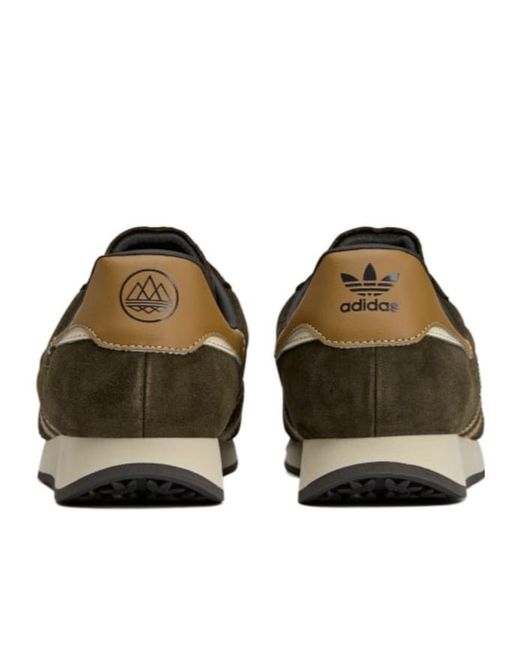 Adidas Originals Green Samoa Ii Spzl Low-Top Sneakers for men