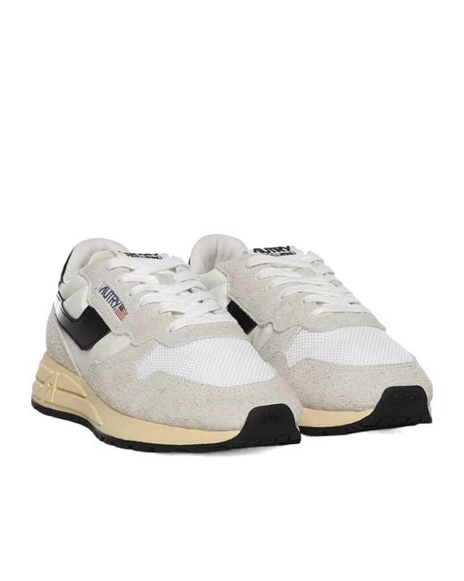 Autry White Sneakers Nylon for men