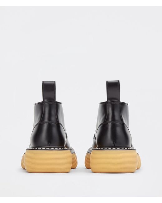 Bottega Veneta Blue Bounce Ankle Boots