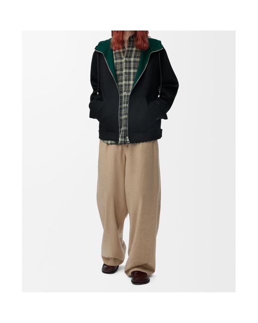 Loewe Blue Hooded Jacket for men
