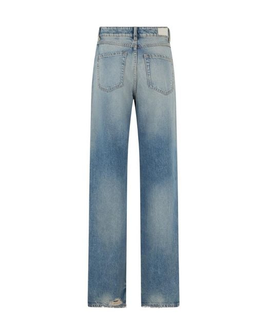 ICON DENIM Blue Jodie Straight Jeans