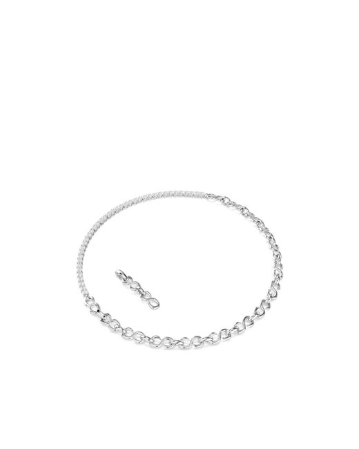 Swarovski White Matrix Necklace for men