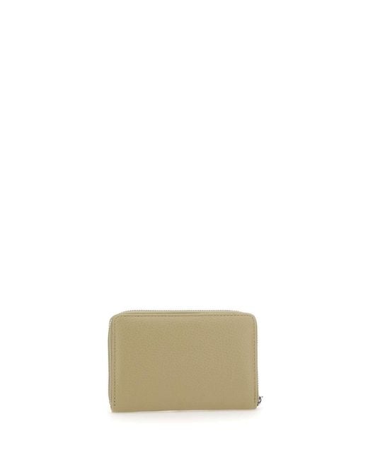 Gianni Chiarini Natural Grain Zip-Around Wallet