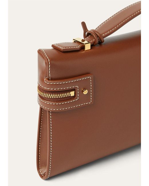 Loro Piana Brown Extra Clutch L29