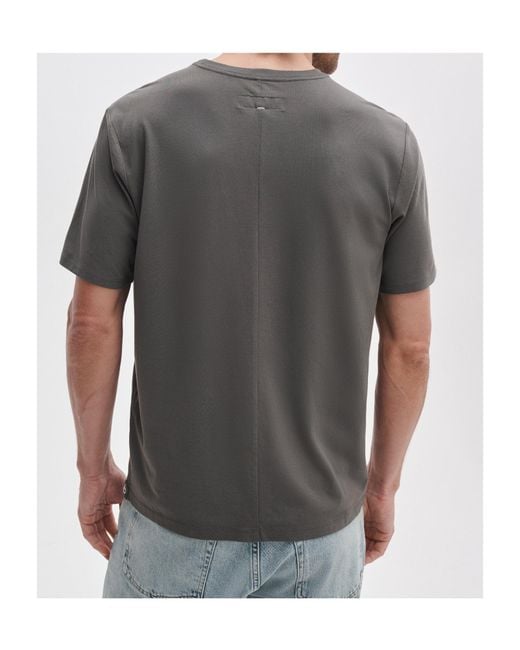 Rag & Bone Gray Classic Tech Knit T-Shirt for men