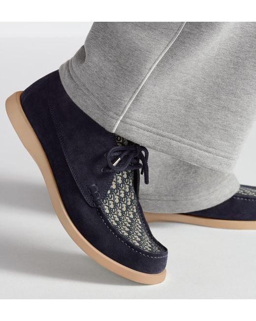 Dior Black Homme Granville Chukka Boots for men