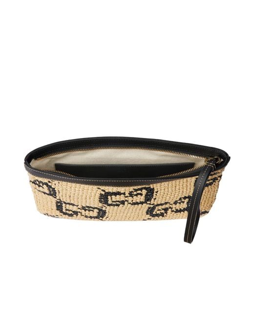 Gucci Metallic Gg Clutch Bag