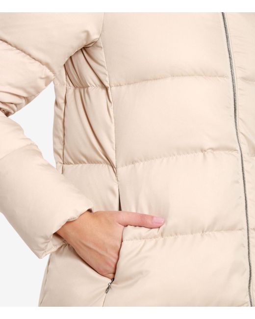 Herno Natural Quilted Zipped Jacket