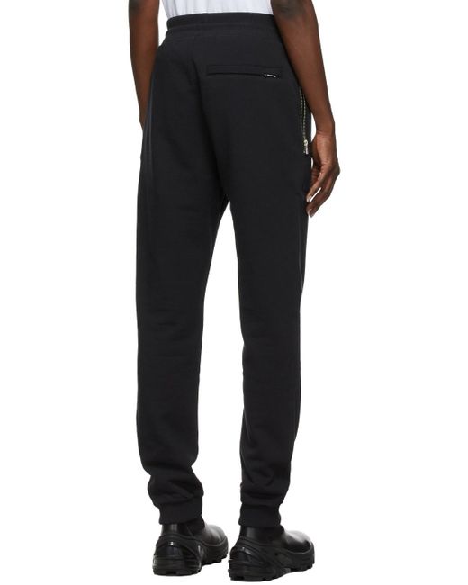 1017 ALYX 9SM Black 1017 9Sm Visual Sweatpants for men