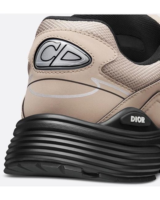Dior Brown Homme B30 Countdown Low-Top Sneakers for men