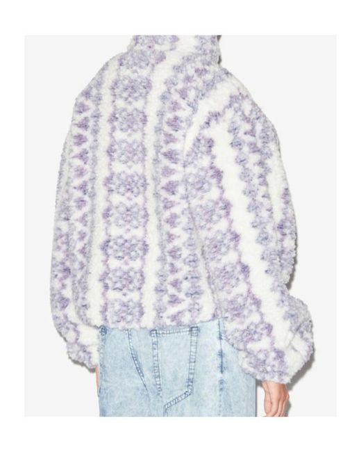 Isabel Marant White Mackensy Coat