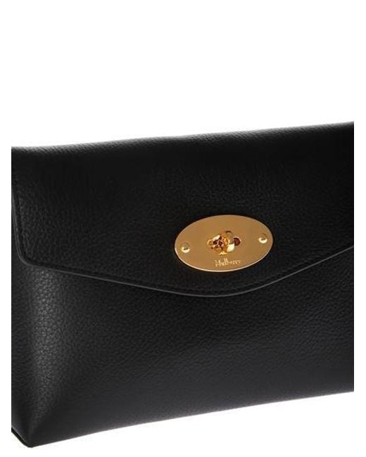 Mulberry Black Darley Cosmetic Pouch Bag
