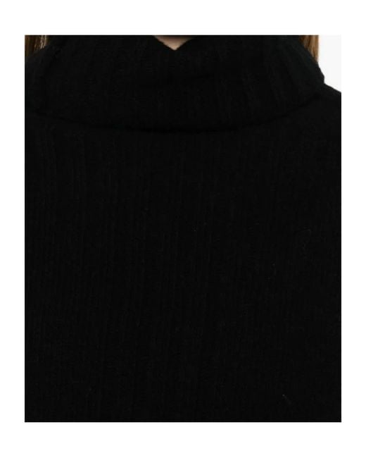 Herno Black Wool Jumper