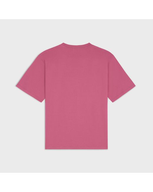 Céline Pink Loose T-Shirt