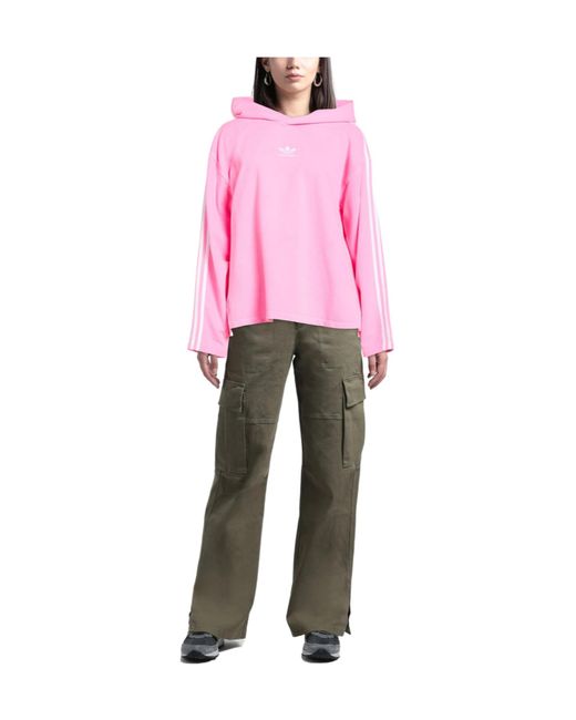 Balenciaga Pink Solid Color Hoodie