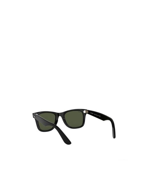 Ray-Ban Green Wayfarer Ease Square Frame Sunglasses for men