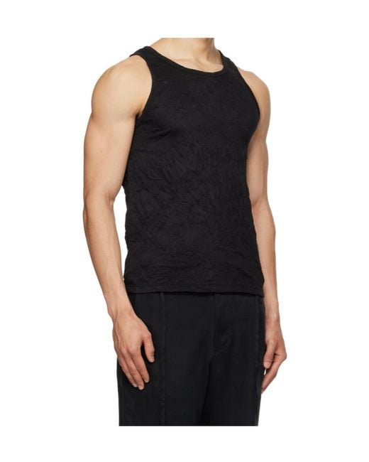 Post Archive Faction PAF Black Tank for men