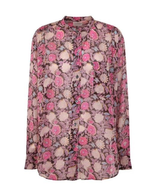 Isabel Marant Pink Mexika Long Sleeve Shirt
