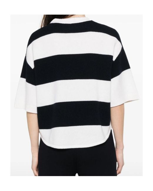 Dorothee Schumacher Black Striped Sweater