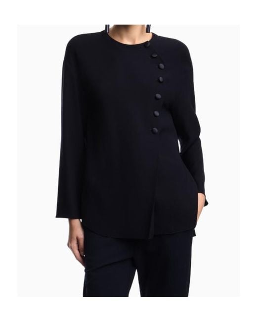 Emporio Armani Blue Button Shirt