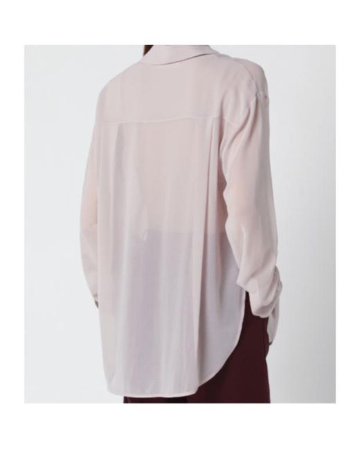 Frankie Shop Purple Long-Sleeved Shirt