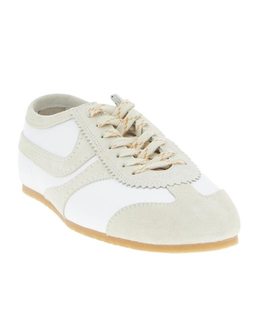 Dries Van Noten White Lace-Up Sneakers for men