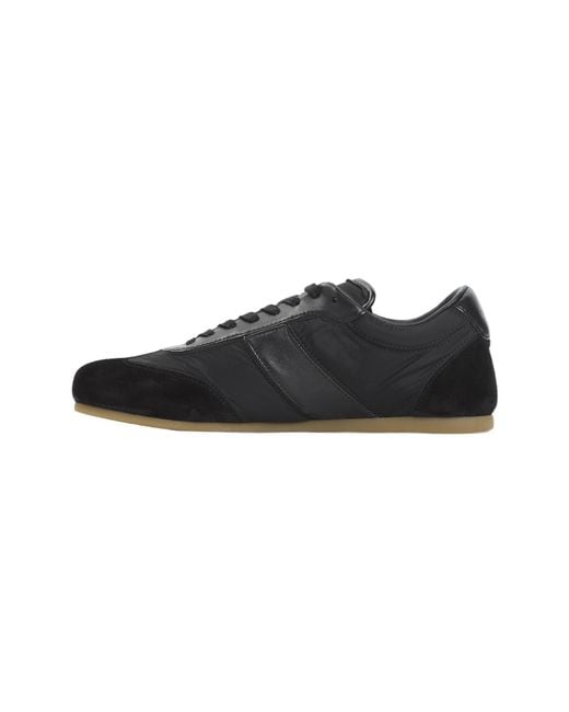 Lemaire Black Quilted Soft Sneakers