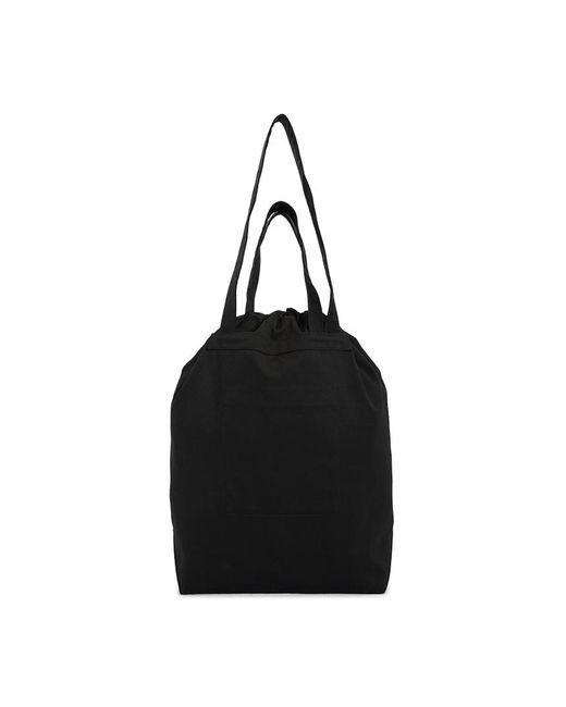 Nanamica Black Logo Tote Bag
