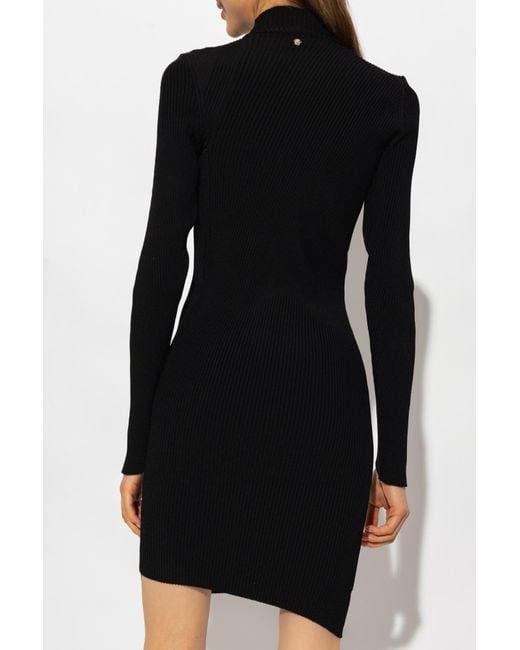 Versace Black La Vacanza Collection Dress