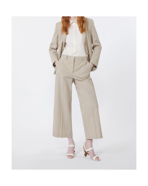 Weekend by Maxmara Natural Wkdaletta Single-Breasted Jacket