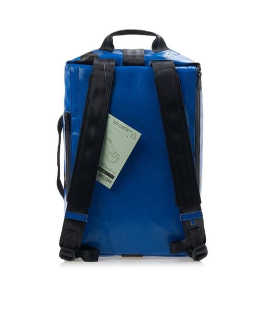 Freitag Blue Logo Backpack for men