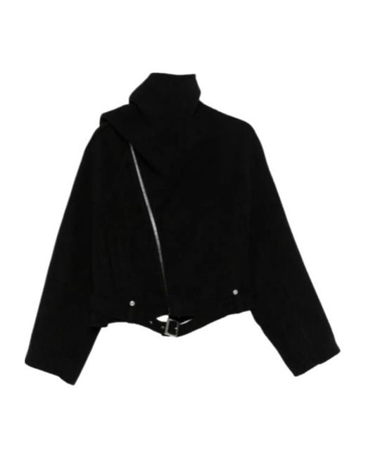 Rick Owens Black Jackets