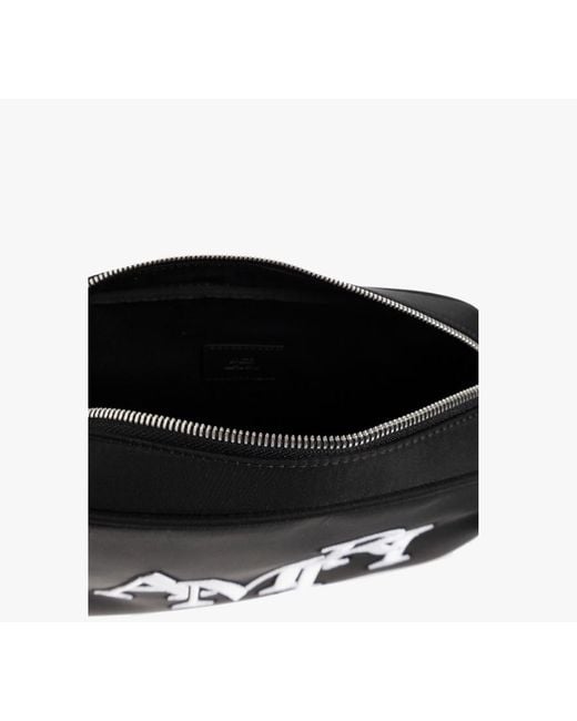 Amiri Black Letter Shoulder Bag for men