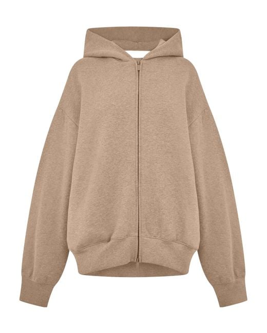 Fear Of God Natural Zip-Up Hoodie
