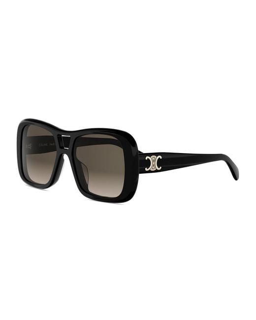Céline Black Full Frame Sunglasses