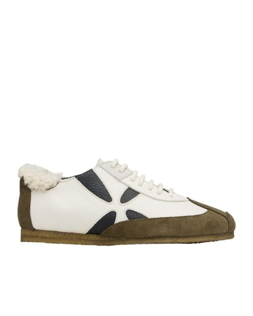 STEFAN COOKE Multicolor Slashed Trainer Lace-Up Sneakers