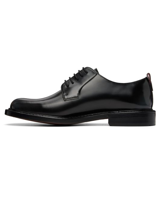 Boss Black Round-Toe Business Shoes for men