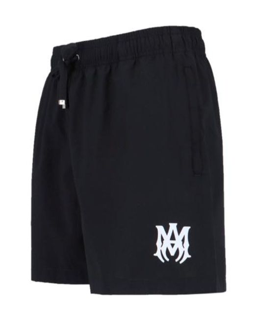 Amiri Black Logo Swim Shorts for men