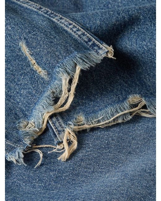 Tommy Hilfiger Blue Ripped Detailing Jeans