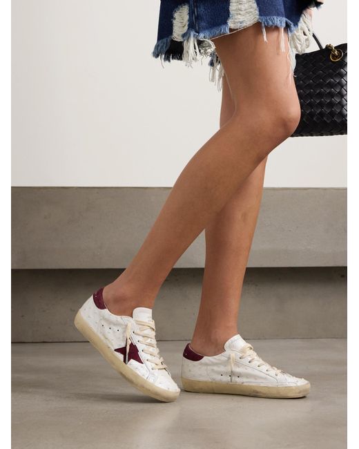 Golden Goose Deluxe Brand Pink Round Toe Low Top Casual Shoes