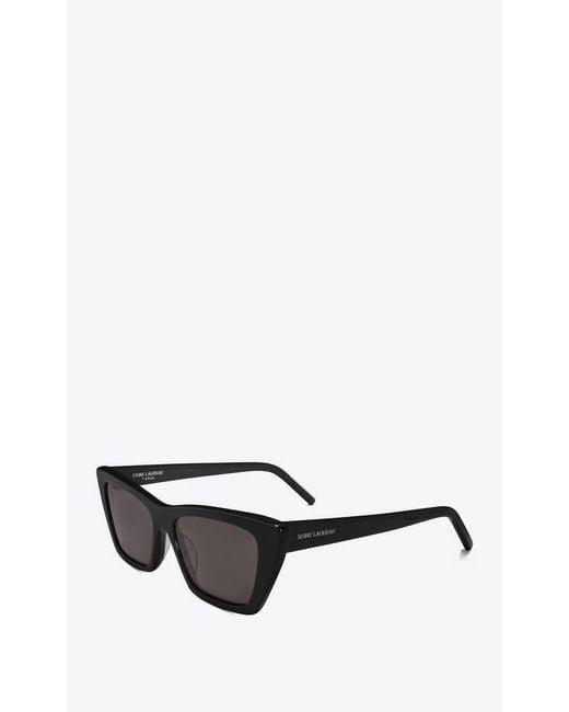 Saint Laurent Black Eyewear Sl 276 Cat-Eye Sunglasses