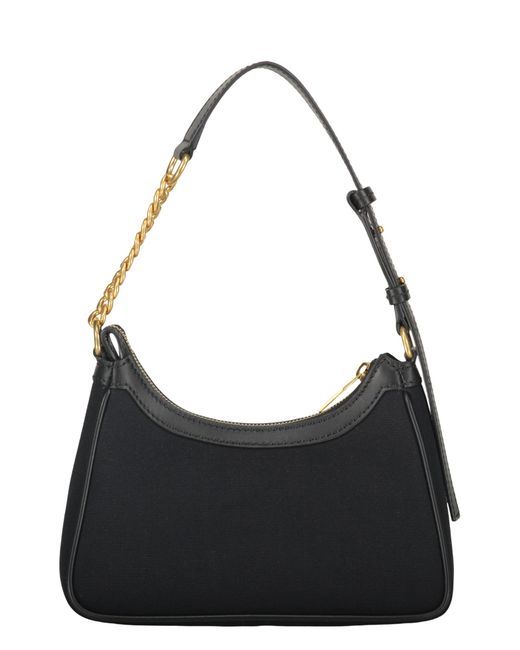 Balmain Black Zip-Up B-Army Shoulder Bag