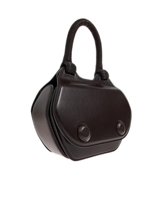 Lemaire Black Frog Mini Tote Bag
