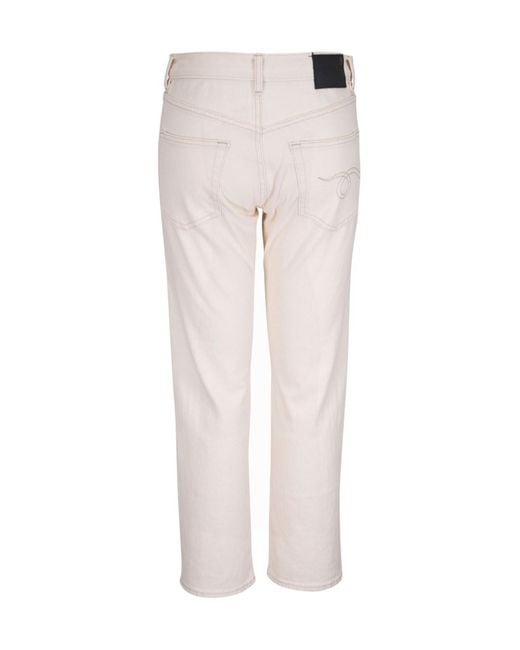 R13 Multicolor Belt-Loop Jeans