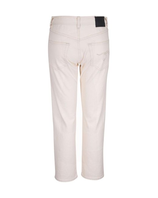 R13 Multicolor Belt-Loop Jeans